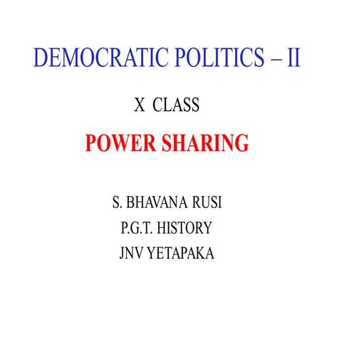 5. PPT - POWER SHARING.pdf of Chapter -1