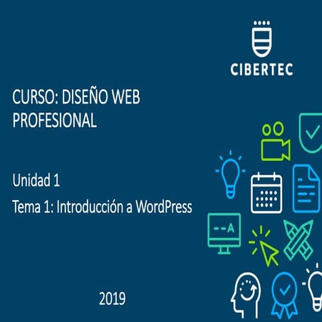 Diseño Web Profesional -  introduccion a wordpress