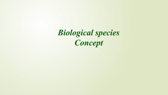 Ecads and ecotypes | PPT