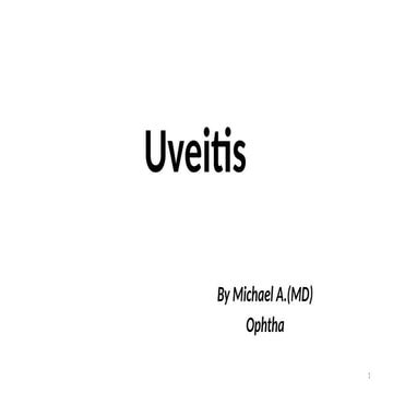5. Uveitis (2) (3) presentation of .pptx