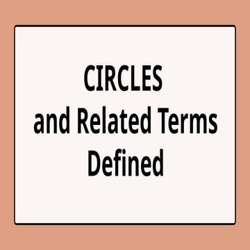 5. CIRCLE.pptx MATHEMATICS 10 QUARTER 2 LESSON
