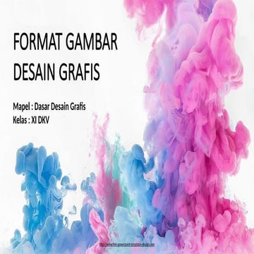 5. Format untuk menyimpan file Desain Grafis.pptx