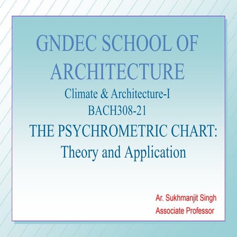 5. Psychrometric Chart explanation.pptx11 | PPTX