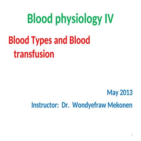 Antigens and Antibodies in blood bank practice | PPTX