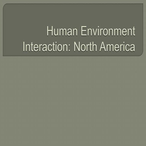 ch, 5.3   human environment interaction