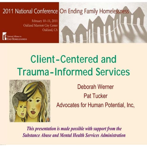 5.3: Client-Centered, Trauma-Informed Services