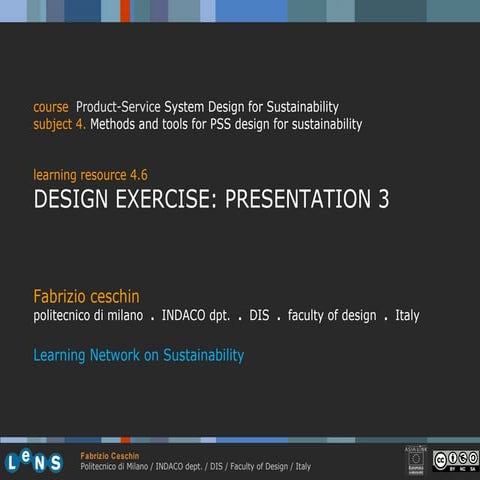 5.1 Design exercise presentation | PPT