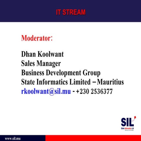 5.6 it stream moderator (mauritius)