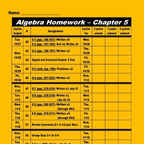 5.7&5.8   Factoring Trinomials (2009)