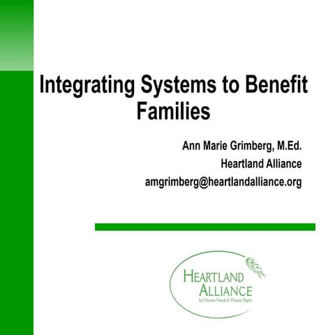5.7: Bridging the Gap: Connecting Systems to Benefit Families  