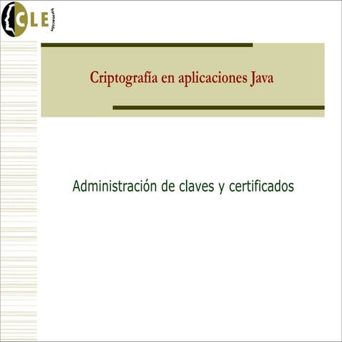 5. administracioìn de claves y certificados