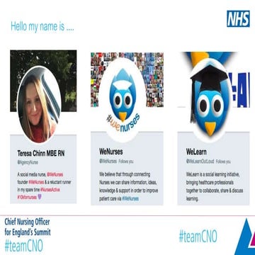The Fundamental Role of Technology in Transforming the NHS | PPTX