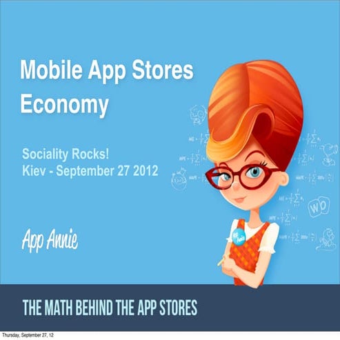 The mobile App Store Economy