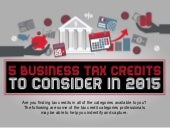 Business Tax Credits: 5 Most Import...