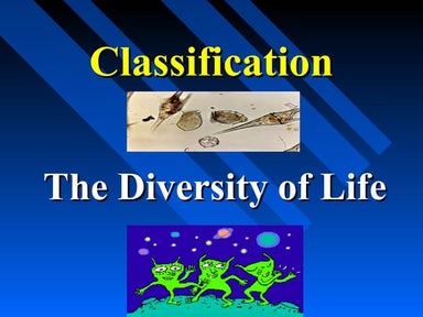 CLASSIFICATION