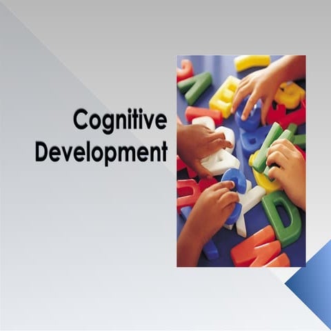 Cognitive developmental theory Jean Piaget | PPTX