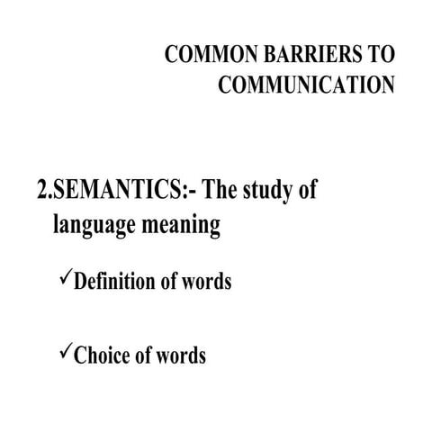 5 Common Barriers To Communication