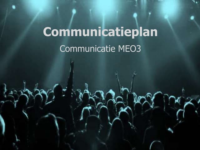 Communicatieplan
