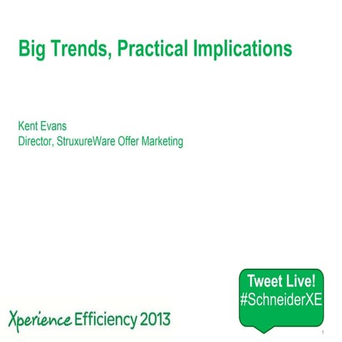 Big trends, practical implications