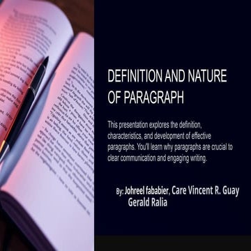 5-Definition and Nature of Paragraphs.pptx