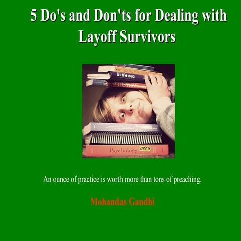 5 Dos And Donts For Dealing With Layoff
