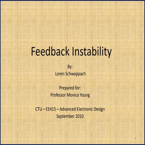 5   ee415 - adv electronics - presentation - schwappach