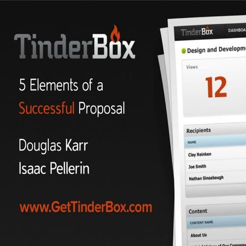 5 Elements of a Successful Sales Proposal