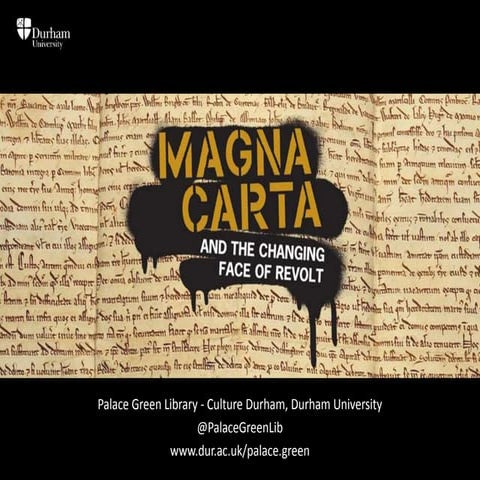 Magna Carta and the changing face of revolt by Emma Hamlett