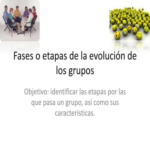 5. fases de la evolución de los grupos