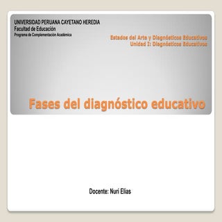 5.Fases Del Diagnostico, Ejemplos