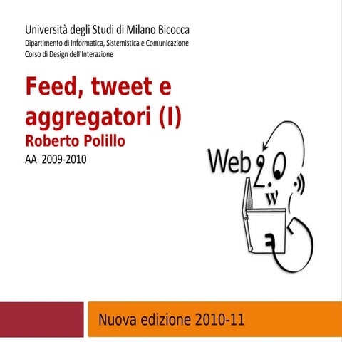 5. Feed, tweet e aggregatori