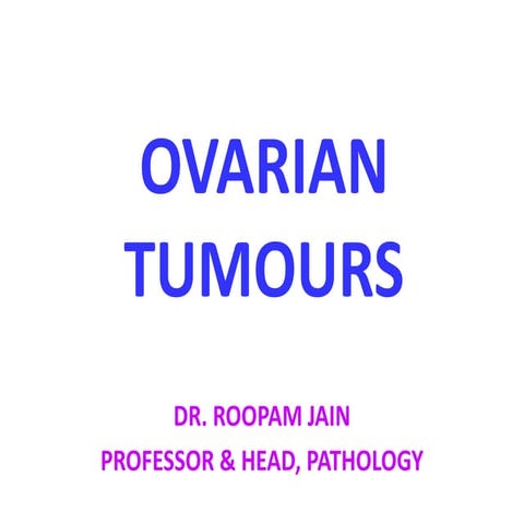 OVARIAN TUMOURS