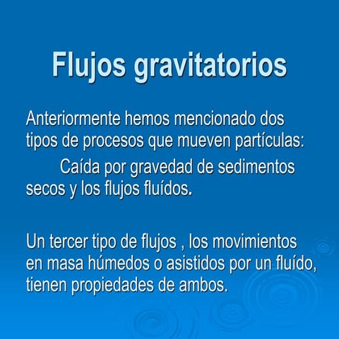 teorico de la carrera geologia, materia sedimentologia