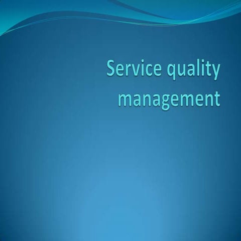 5. gap model of service