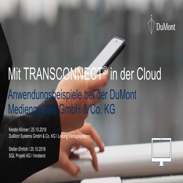 TRANSCONNECT 2.3.2 product presentation | PDF