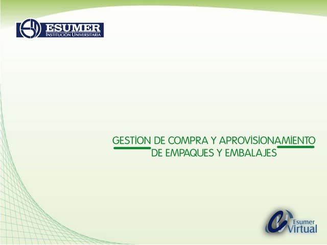 Gestión de Compra