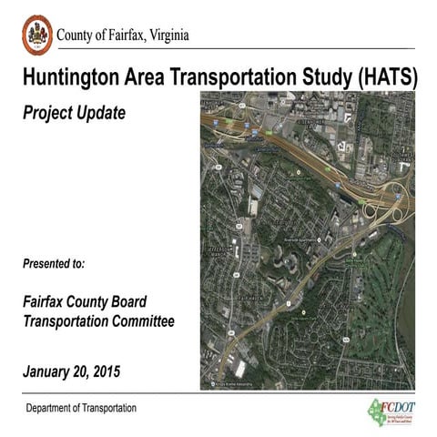 Huntington Area Transportation Study (HATS) Project Update