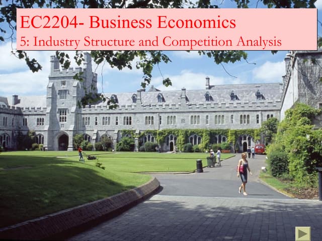 5  industry structure and competition analysis