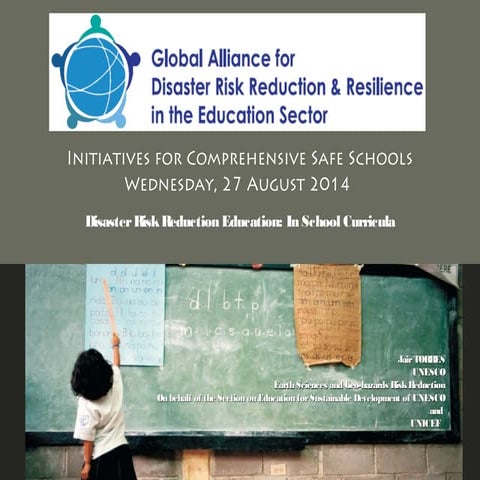 5. Jair Torres - School Safety - DRR in Curricula