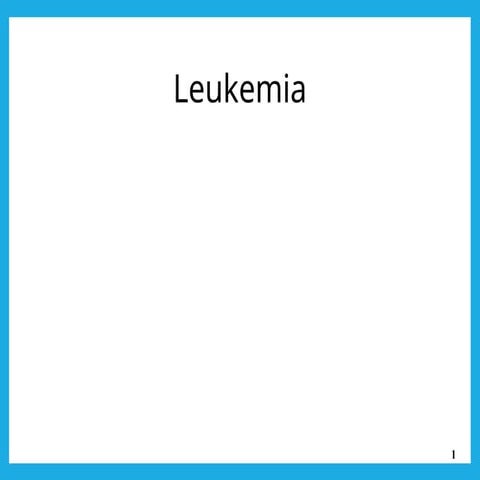 lecture leukemia 2 in children managemnt .ppt