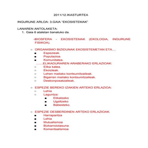 5.LH.3.GAIA. EKOSISTEMAK