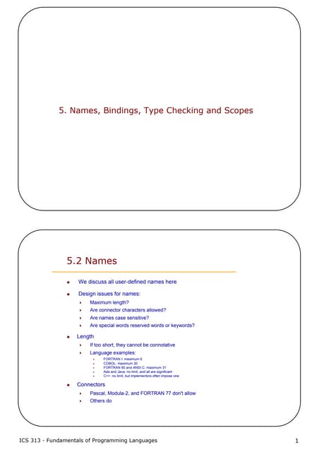 5 names