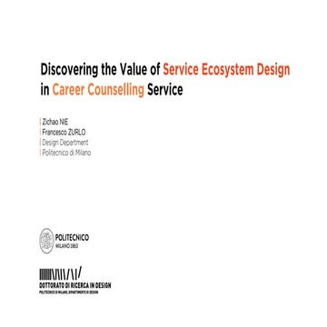 Human-centered Approach for Flourishing: Discovering the Value of Service Eco...