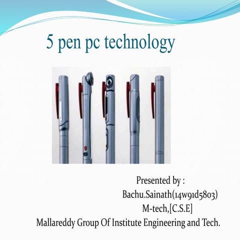5 pen-pc-technology-powerpoint-presentation