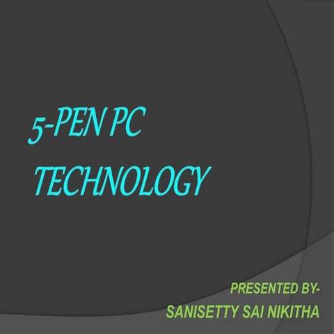 5 pen technology