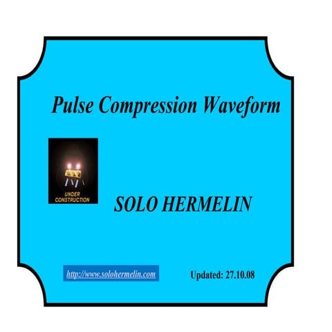 5 pulse compression waveform