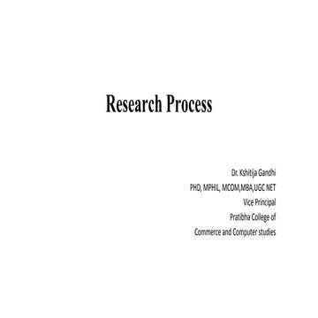  research process