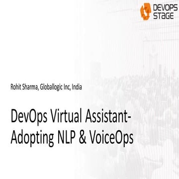 rohit sharma - dev ops virtual assistant - automate devops stuffs using nlp a...