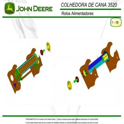 5   rolos alimentadores