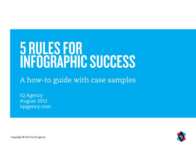 5 Rules for Infographic Success